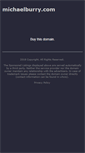 Mobile Screenshot of michaelburry.com